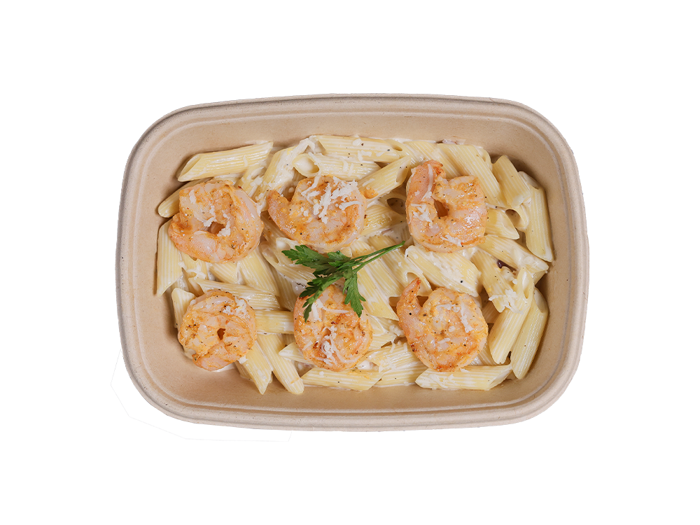 باستا الجمبري بالصوص الابيض 